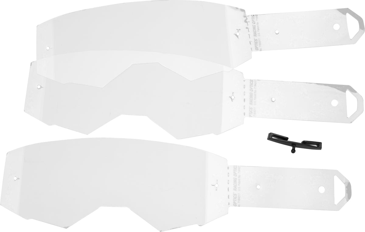 Laminate Tear-Offs 3 Stack / 3 Pk - 37-54020 - Fly Racing