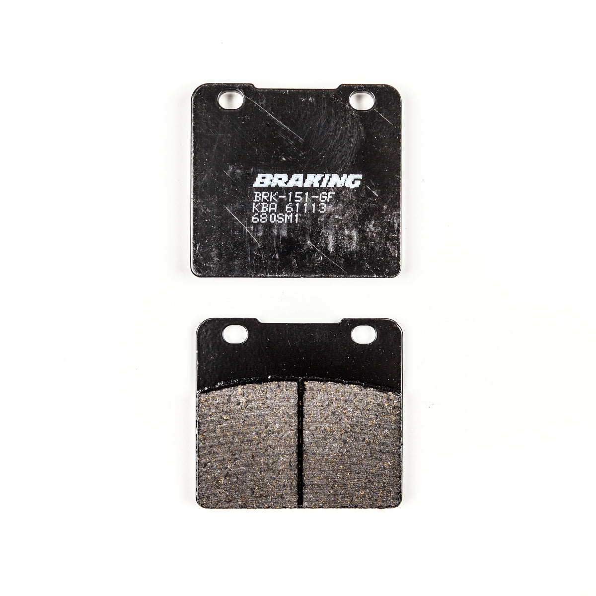 Brake Pad Set Semi-Metallic - 31-680S - Braking