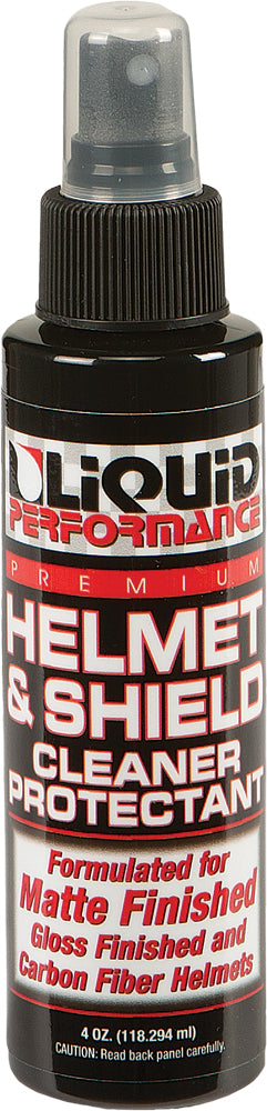 Helmet & Shield Cleaner Protectant 4 Oz - 80-0228 - Liquid Performance