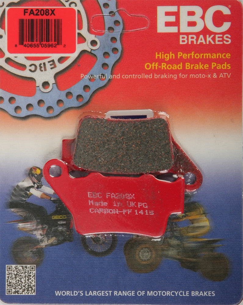 Brake Pads - 15-208X - EBC Motorcycle Brakes
