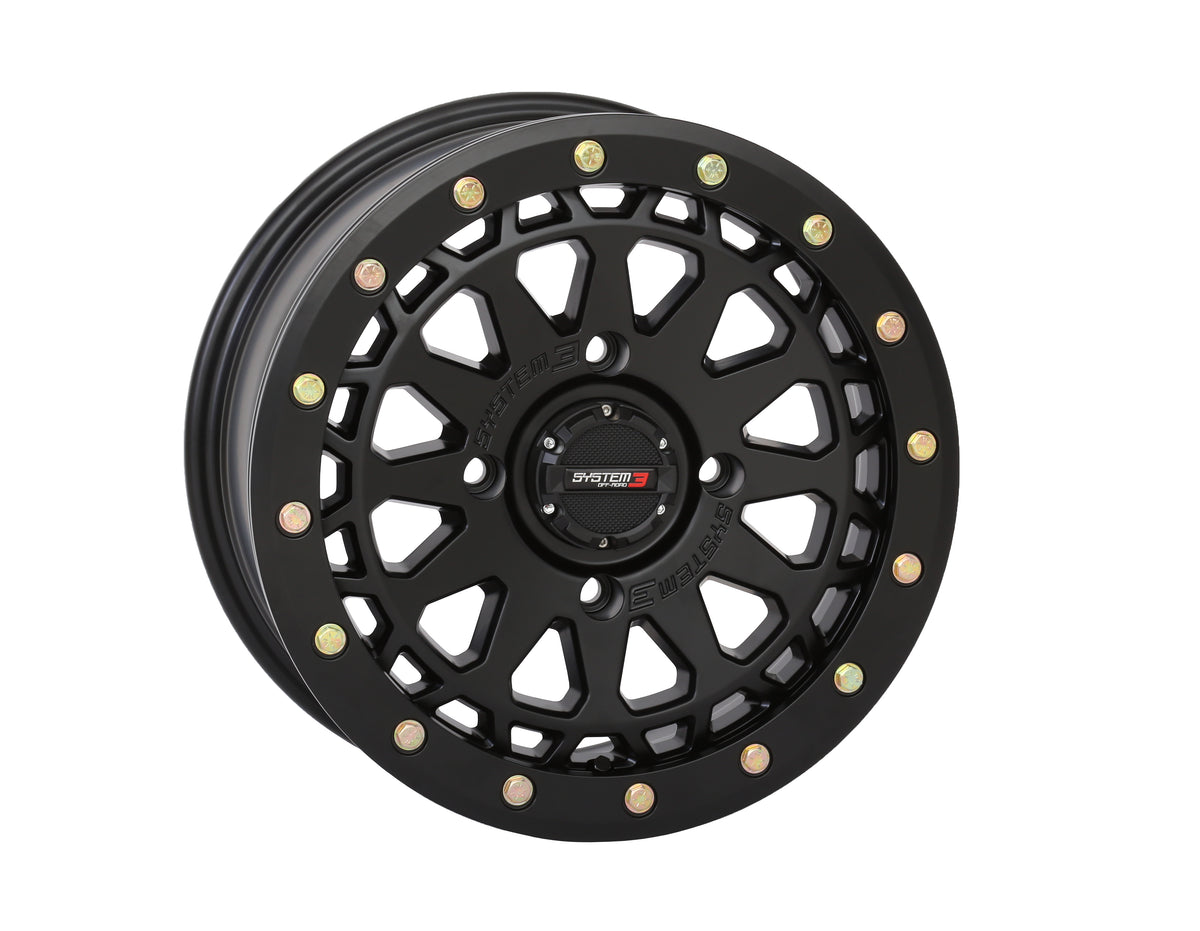Sb6 Bl Wheel 15x7 6+1 (+45mm) 4/137 Matte Black - 3-156538 - System 3