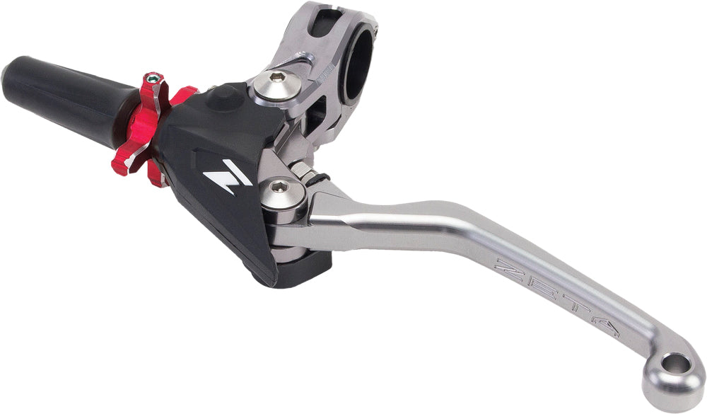 Pivot Perch Cp 4-Finger Titanium/Red - 634-2301R - ZETA