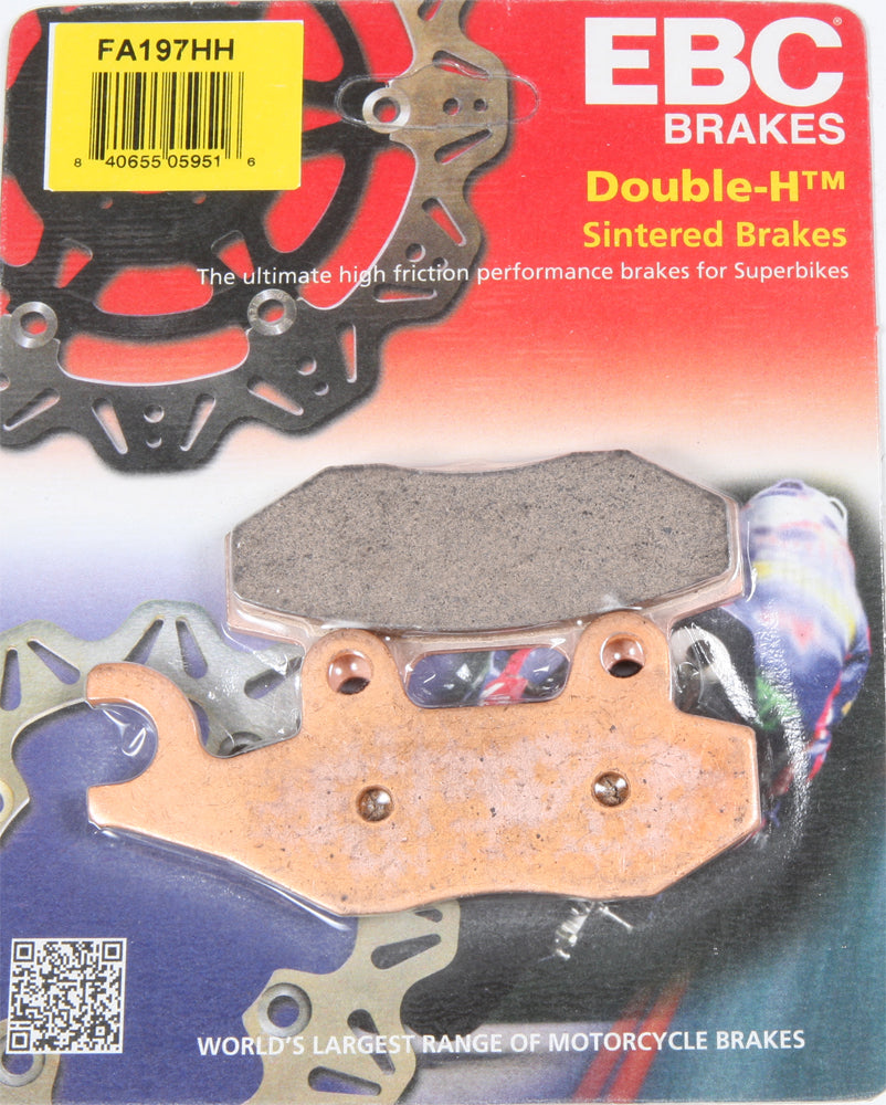 Brake Pads - 15-197H - EBC Motorcycle Brakes
