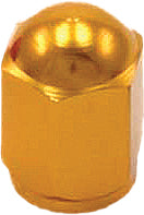 Air Valve Caps Gold 2/Pk - 634-8041G - DRC