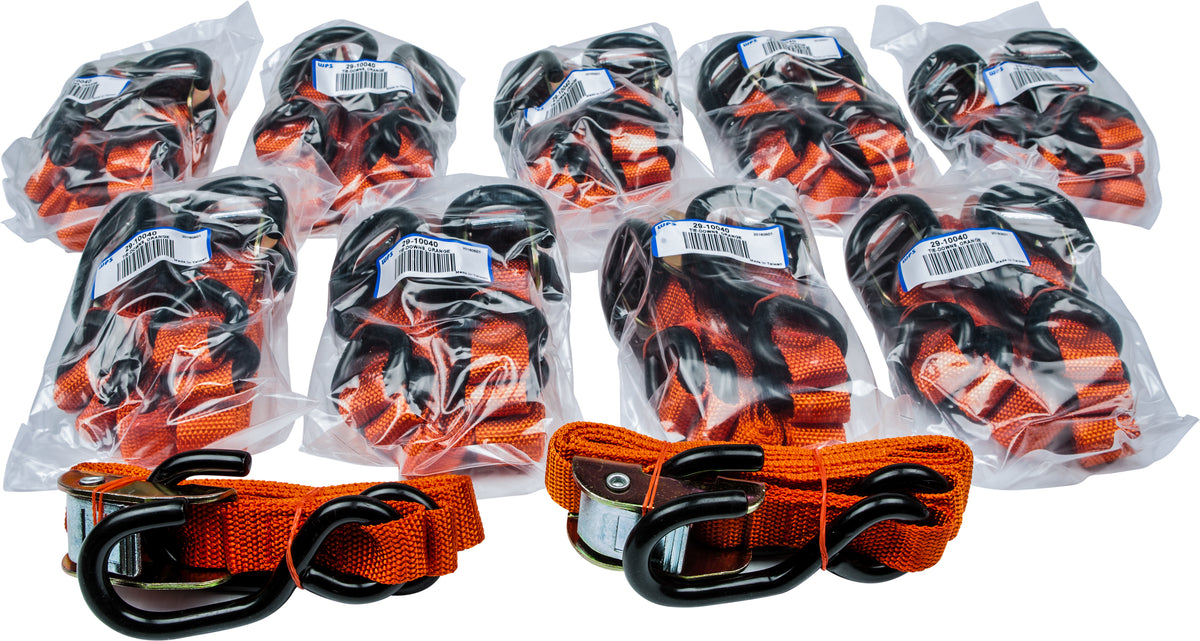 1" Tie-Down Orange 10/Pairs - 29-10040 - Fire Power