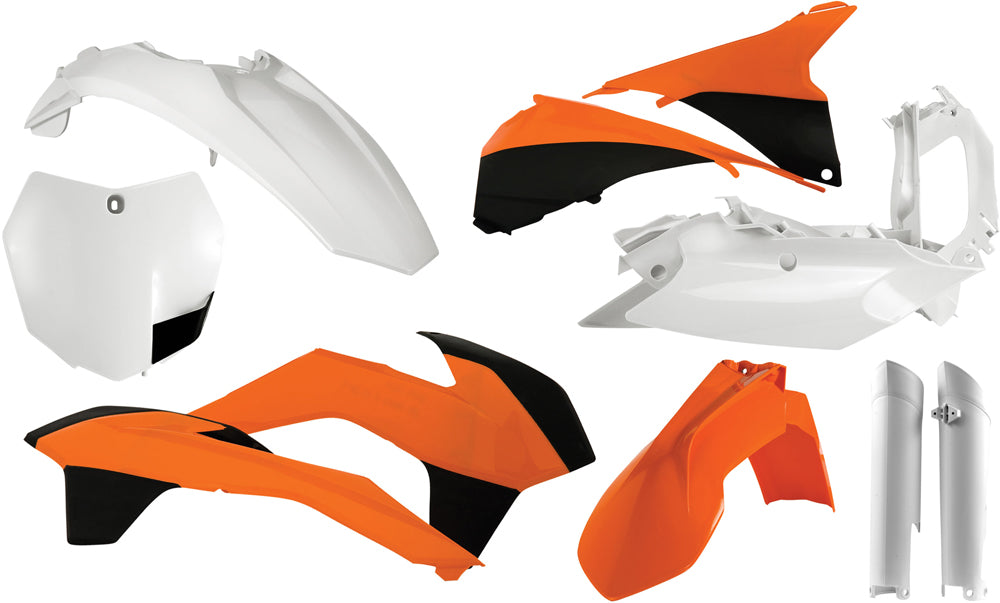 Full Plastic Kit Orange - 23143-33914 - Acerbis