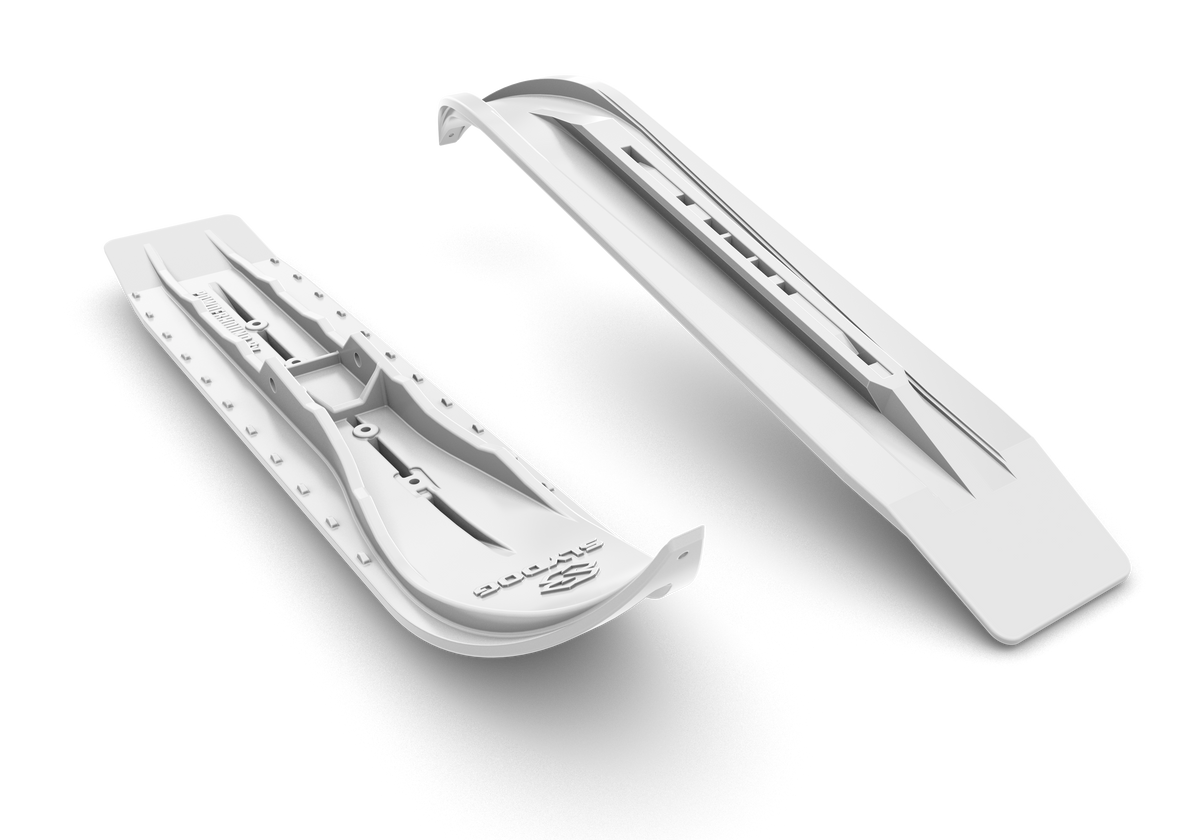 Pr/ Slydog Powderhound 8x Ski 8" White - 150-58002 - Slydog