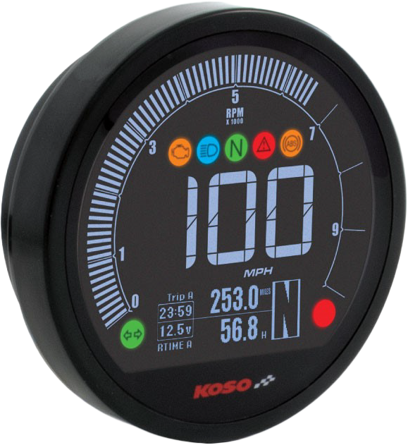 Dl-04hd Multifunction Meter `14-14xl 12-17fxd `11-17fxst - 28-61021 - Koso North America