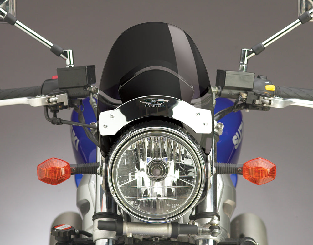 Flyscreen Ws Dark Smoke Chrome Hardware Indian - 562-27007 - National Cycle