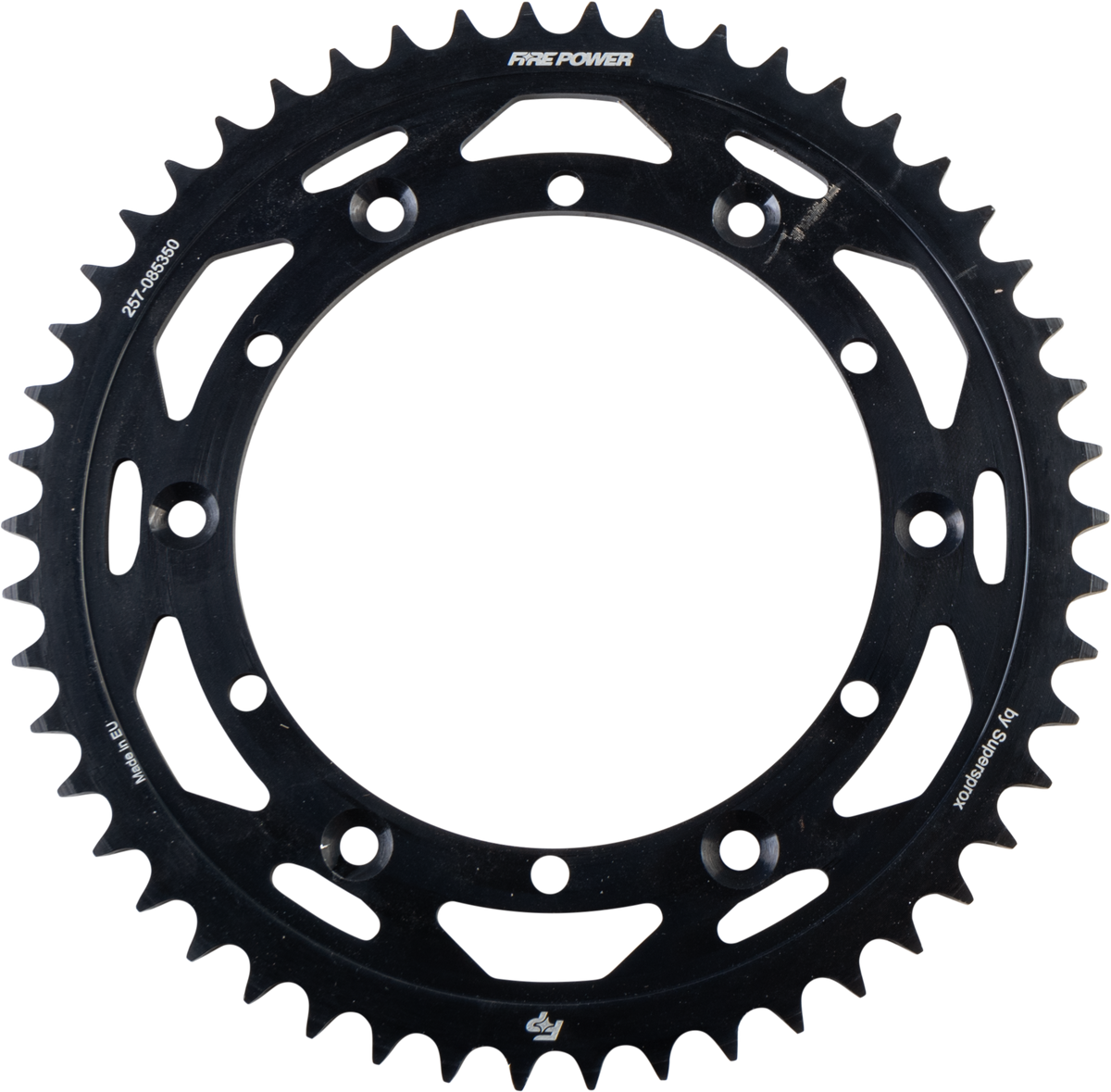 Rear Sprocket Steel 50t Blk - 257-085350 - Fire Power