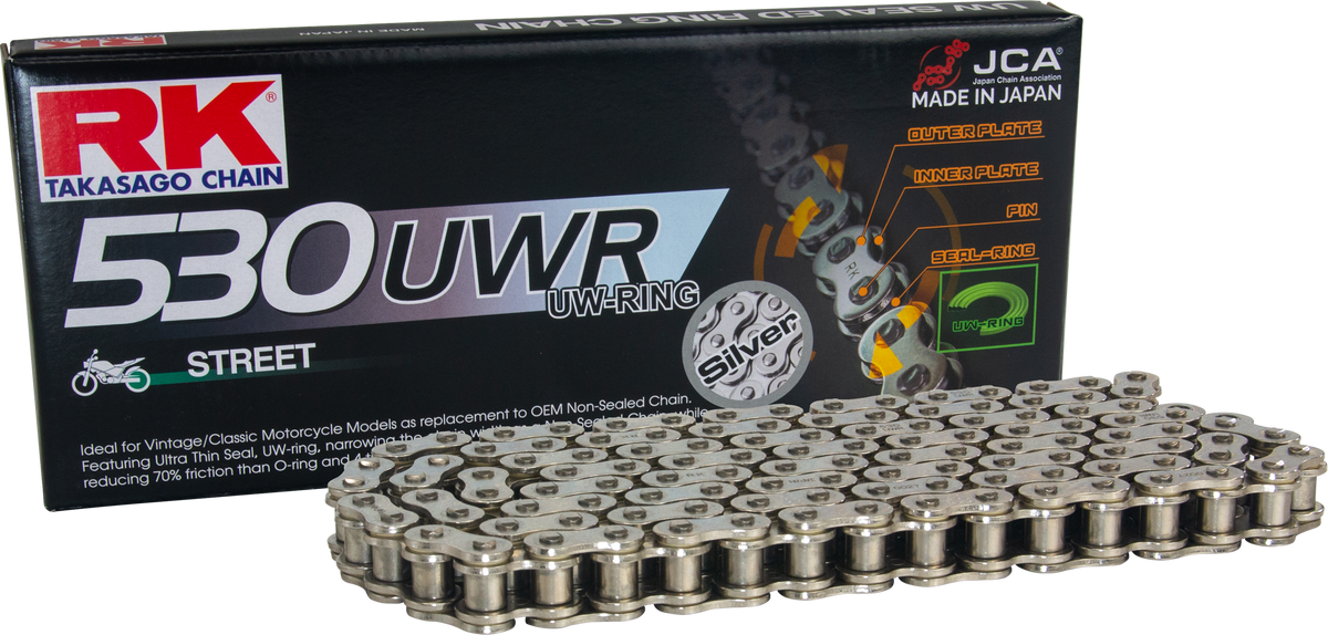 Sv530uwr Drive Chain Silver 530 X 120 - 691-9002SV - Excel Wheel components
