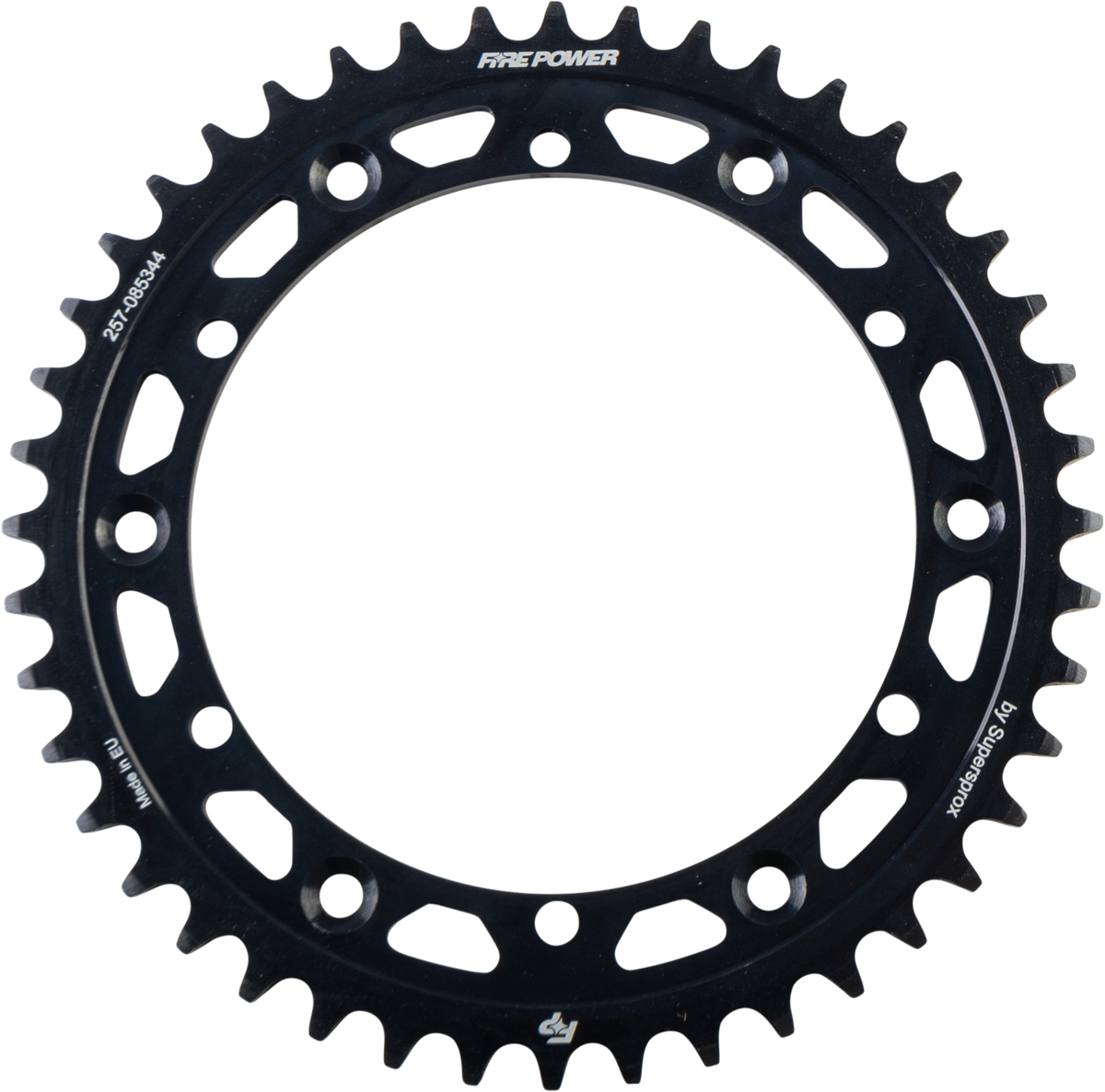 Rear Sprocket Steel 44t Blk - 257-085344 - Fire Power