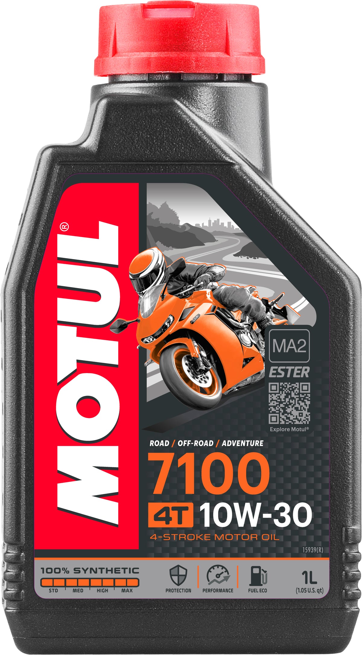 7100 Oil 4t 10w30 1l 12/Case - 82-2061 - Motul