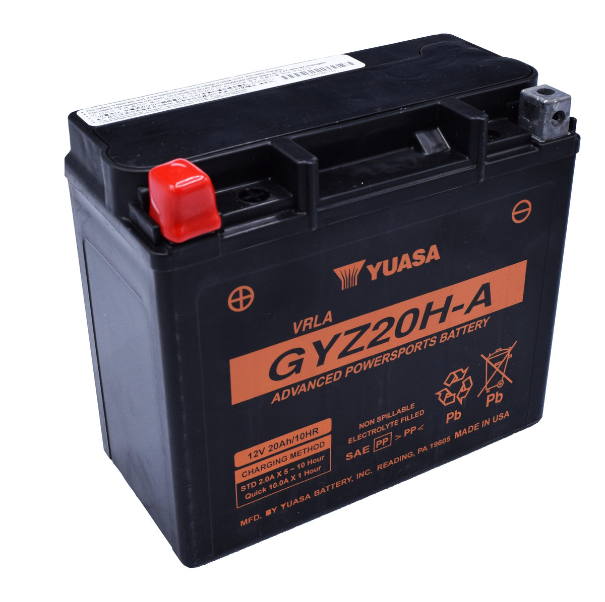 Battery Gyz20h-A Sealed Factory Activated - 49-1939 - Yuasa