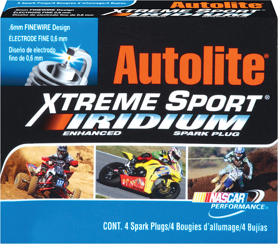 Spark Plug Xs4062/4 Iridium Xtreme Sport - 4-XS4062 - Autolite