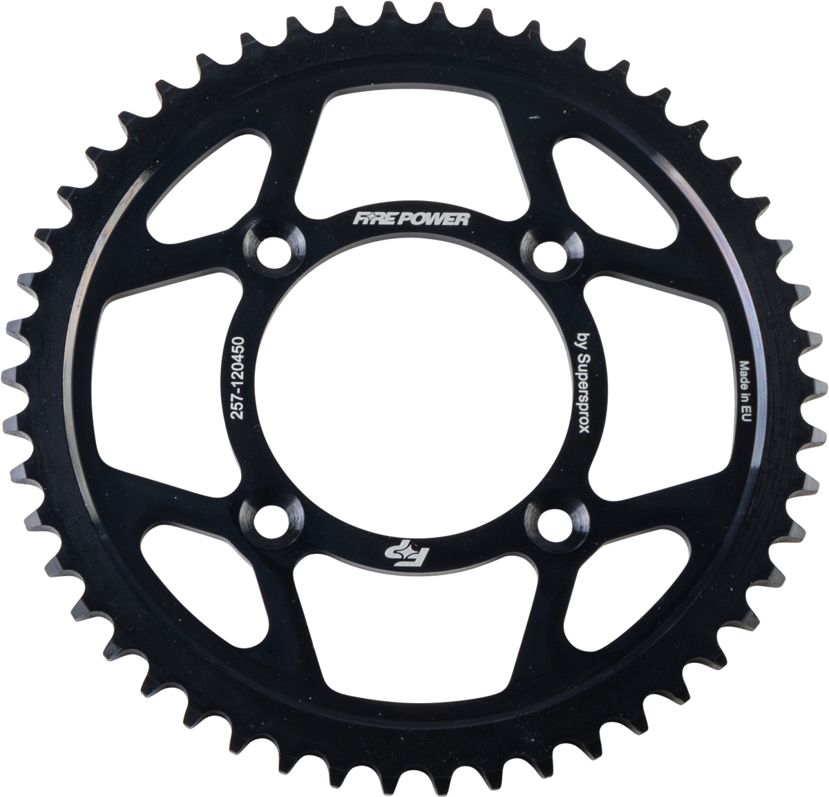 Rear Sprocket Steel 50t Blk - 257-120450 - Fire Power