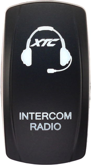 Dash Switch Rocker Face Intercom Radio - 630-1059 - XTC POWER PRODUCTS