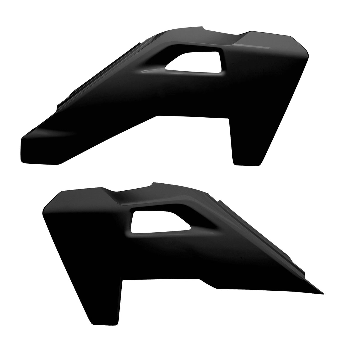 Radiator Scoops Black - 64-85072 - Polisport Plastics