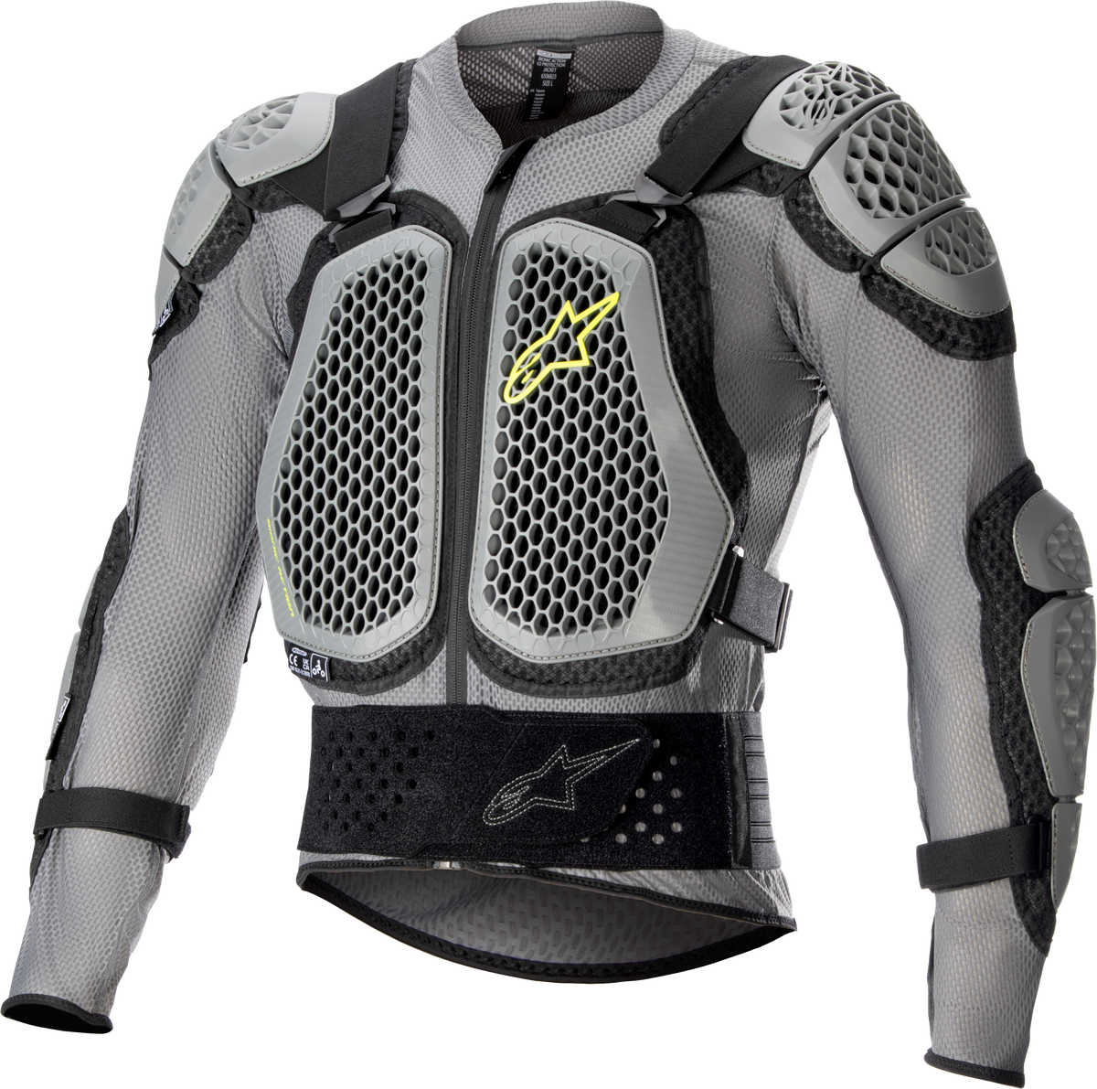 Bionic Action V2 Protection Jacket Greyblack Lg - 482-6145L - alpine star