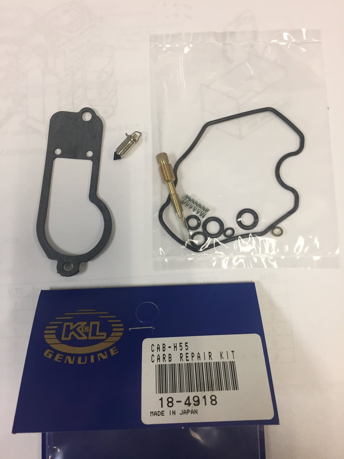 Carb Repair Kit (Ea) - 118-4918 - K&L