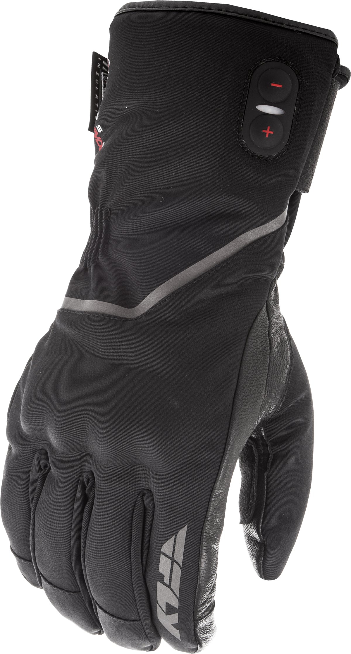 Ignitor Pro Heated Gloves Black 2x - 476-29202X - Fly Racing