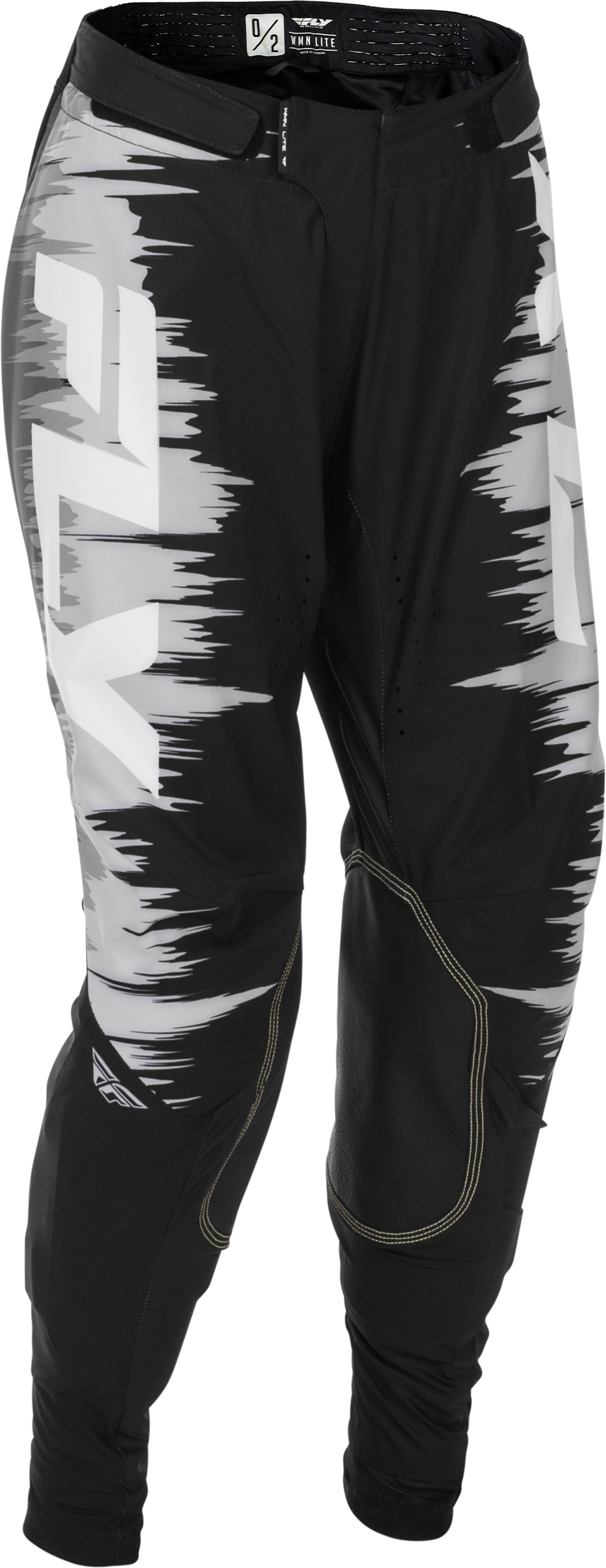 Women'S Lite Pants Black/Grey/White Sz 07/08 - 379-63007 - Fly Racing