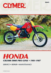 Repair Manual Hon Cr250-500r - 27-M443 - Clymer