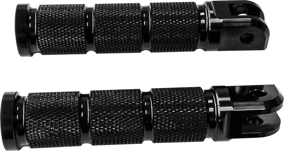 Rider Footpegs Retro Black M8 Softail - 820-4064 - HardDrive