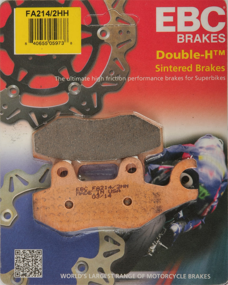Brake Pads - 15-214/2H - EBC Motorcycle Brakes