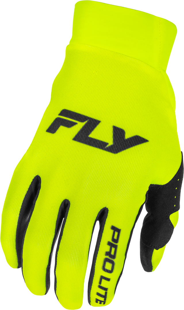 Pro Lite Gloves Hi-Vis/Black Sm - 379-046S - Fly Racing