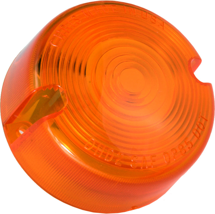 Turn Signal Lens Late Xl Models Amber - 60-1945 - Chris Products