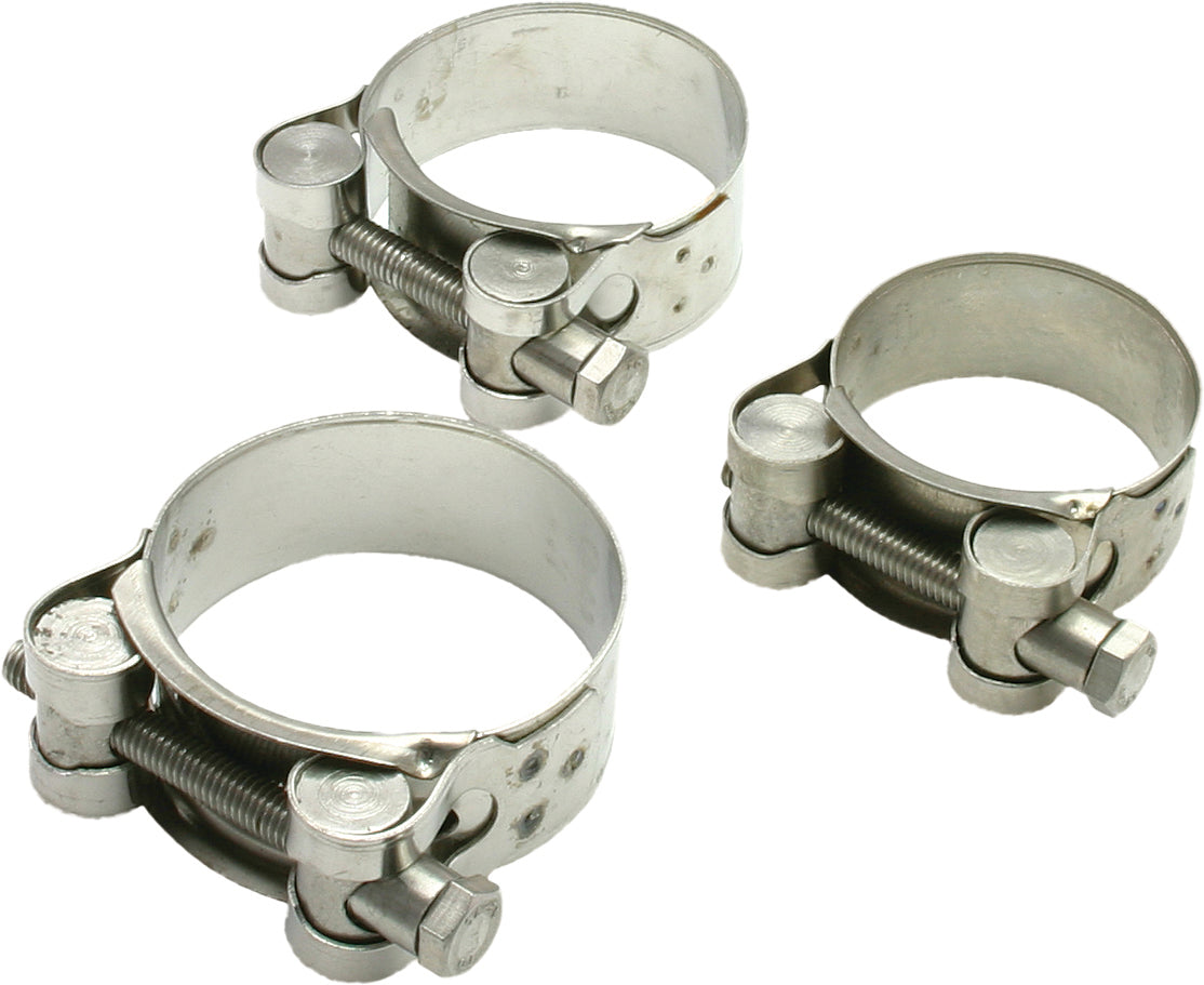 Stainless Exhaust Clamp 36mm-39mm - 634-8046 - DRC