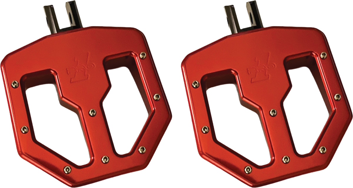 Pro One M8 Bmx V2 Mini Board Red Anodize - 812-55014 - Pro-One Performance