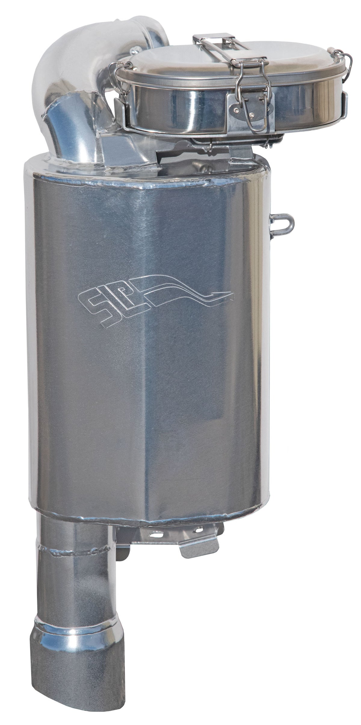 Silencer With Trail Chef Mount Pol - 27-05018TCM - SLP Performance
