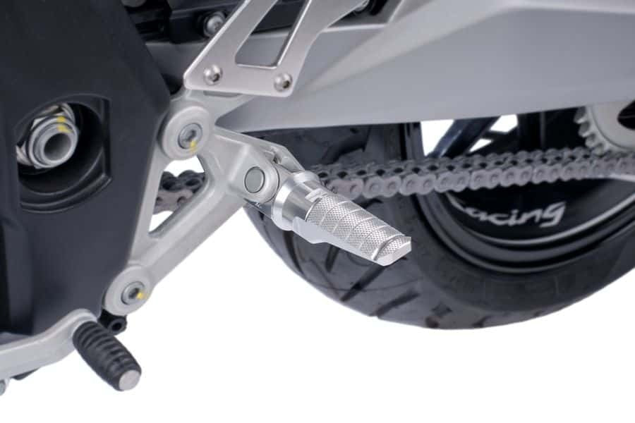Footpegs Racing Silver Pair - 561-06301S - PUIG