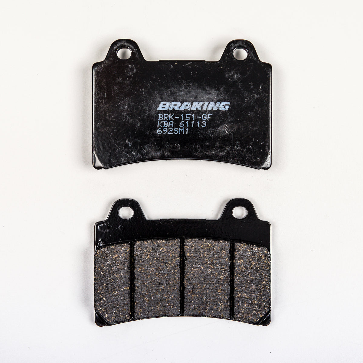 Brake Pad Set Semi-Metallic - 31-692S - Braking