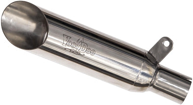 Slip-On Suz Polished Single Gsx-R1000 - 12-8105P - VooDoo