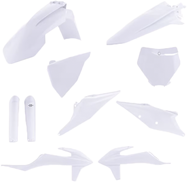 Full Plastic Kit Ktm White - 29865-10002 - Acerbis