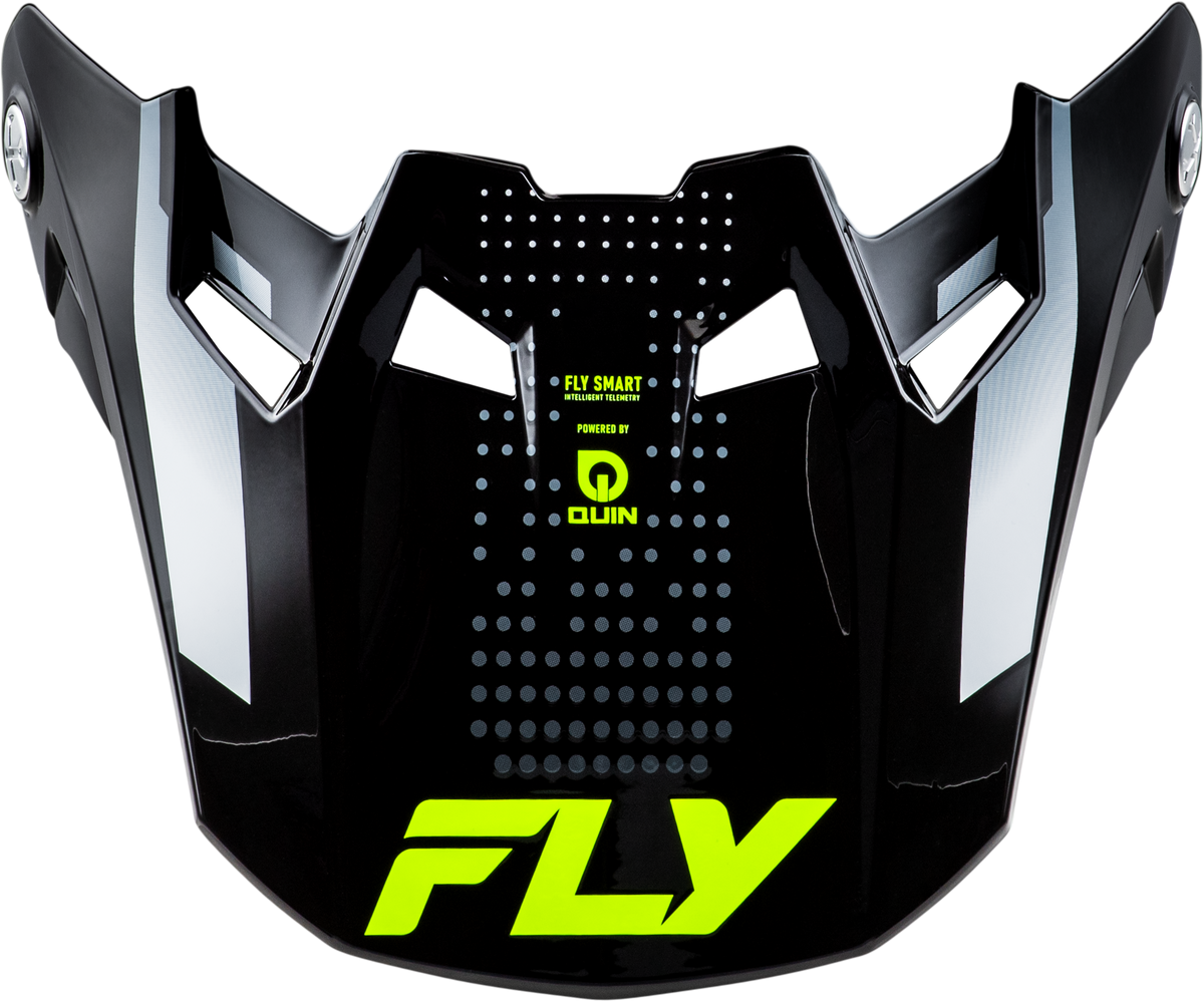 Formula S Carbn Protocol Visor Black Carbon/Grey/Hi-Vis Xl/2x - 73-4471 - Fly Racing
