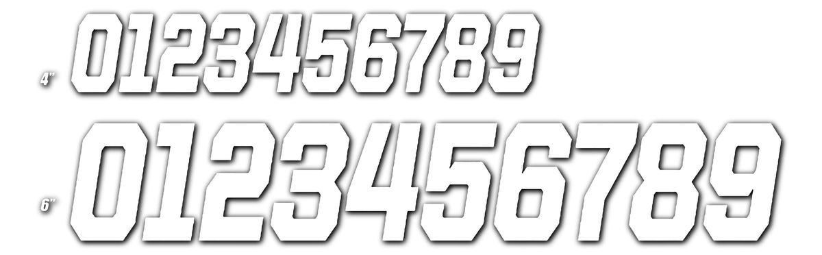 #1 White 4 Race Series 3/Pk - 862-341 - DCOR