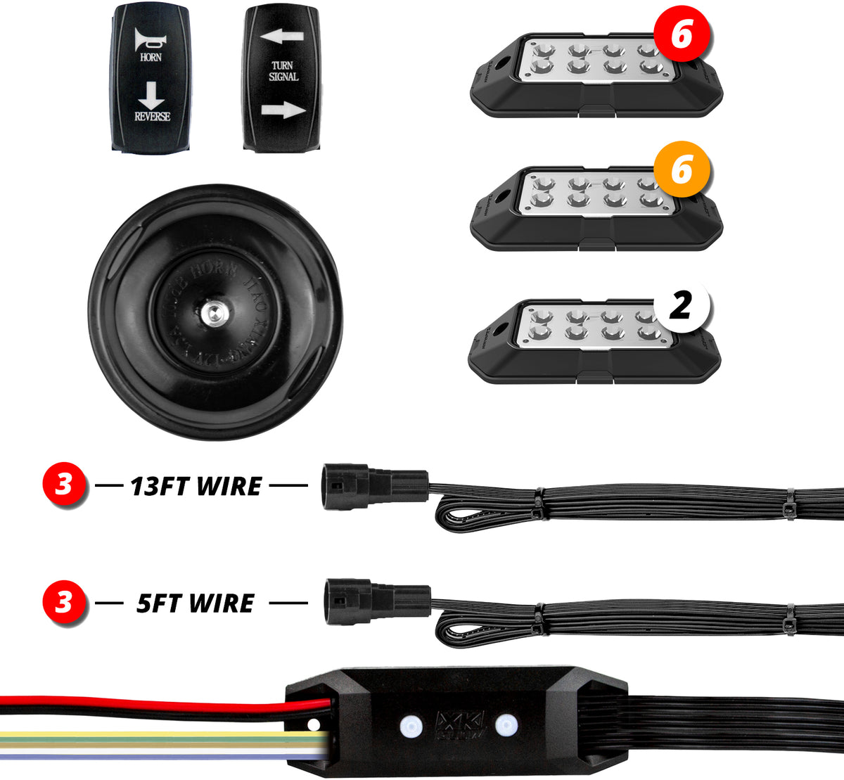Pro Plug-And-Play Turn Signal Kit - 653-0058 - XK Glow