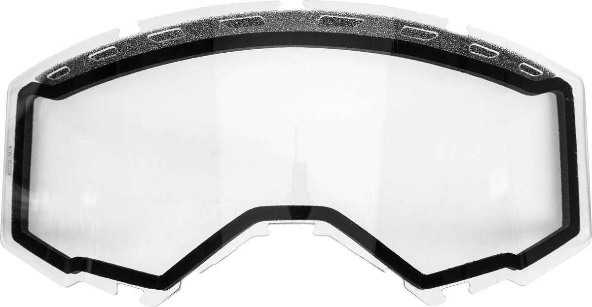 Youth Dual Lens With Vents Clear - 37-5467 - Fly Racing