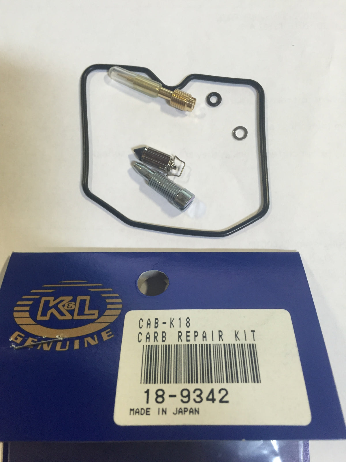 Carb Repair Kit (Ea) - 118-9342 - K&L