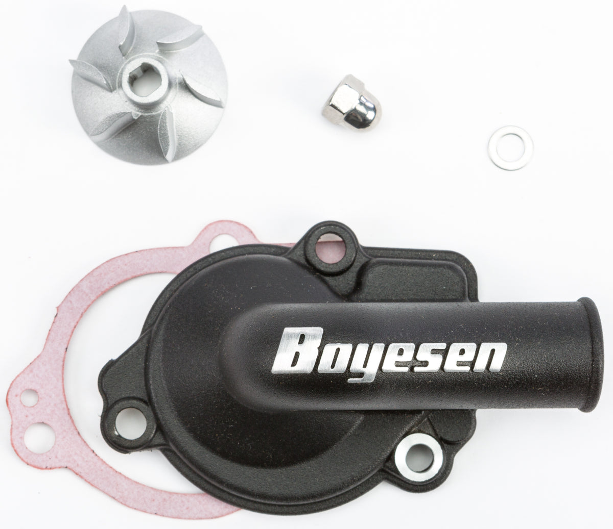 Waterpump Cover & Impeller Kit Black - 59-8631B - Boyesen