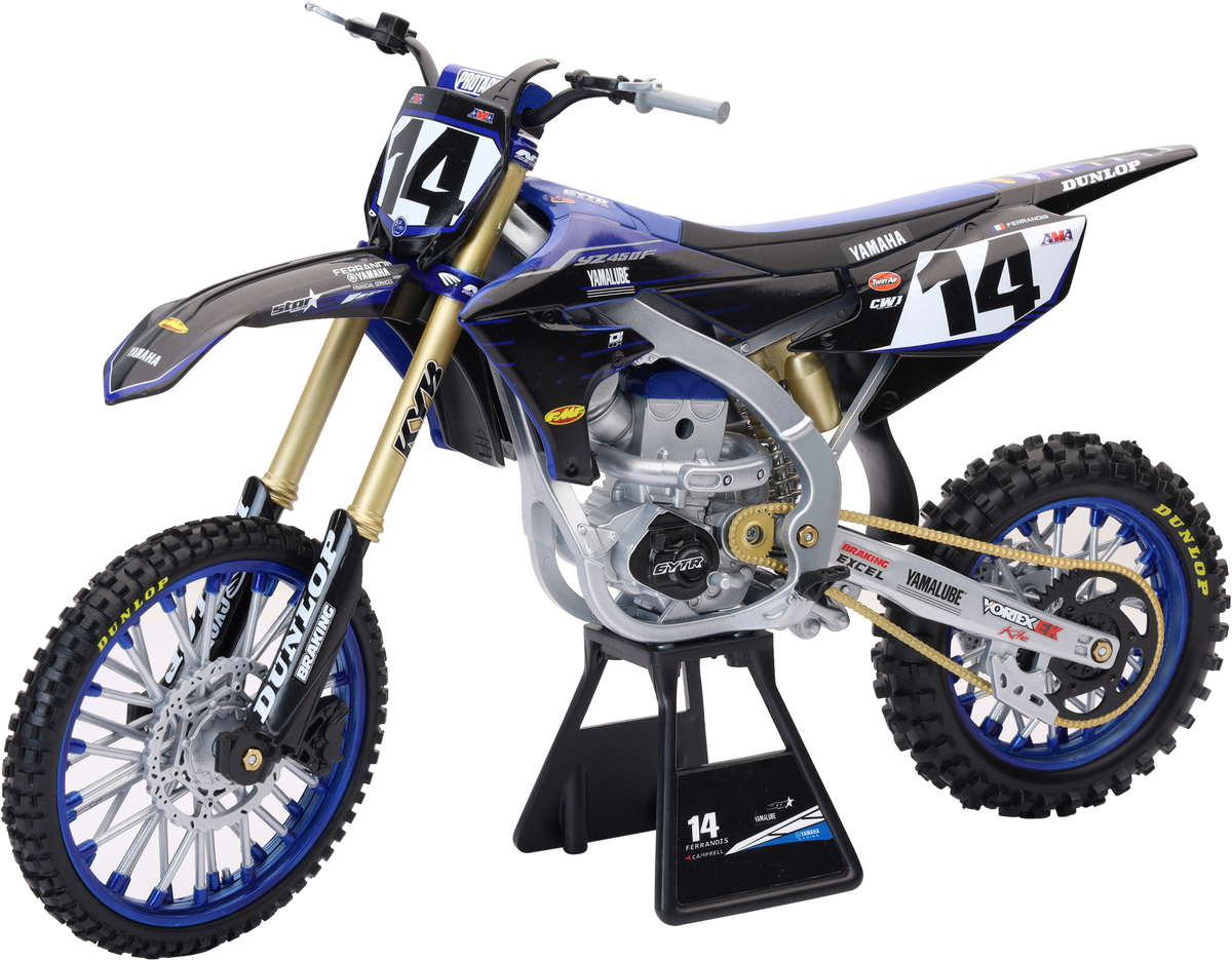 1:6 Scale Yamaha Factory Team Yz450 Dylan Ferandis #14 - 959-0177 - New Ray Toys