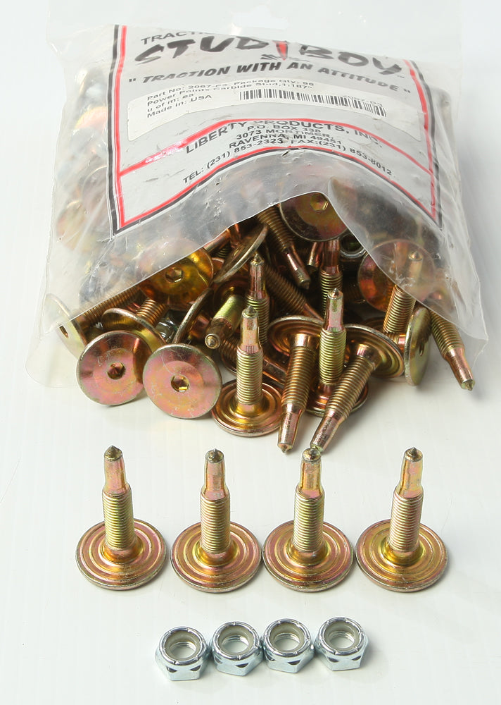 Power Point Push-Thru Carbide Studs 1.187" 96/Pk - 18-33037 - Stud Boy