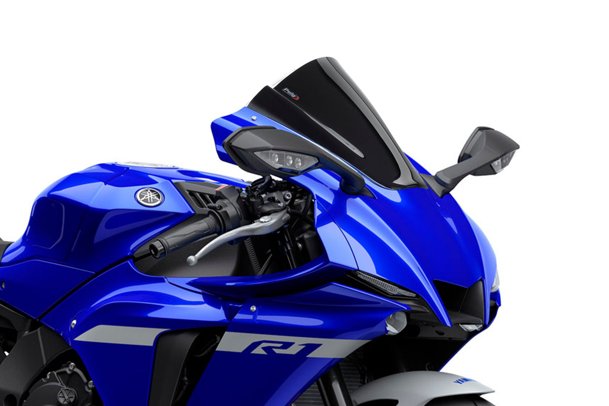 Windscreen Z-Racing Black Yam - 561-03826BK - PUIG