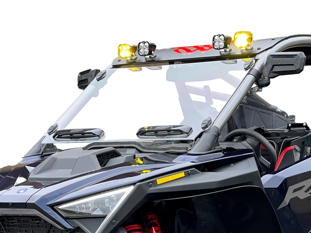 Front Vented Windshield Polaris Pro-R - 63-1700 - Spike Powersports