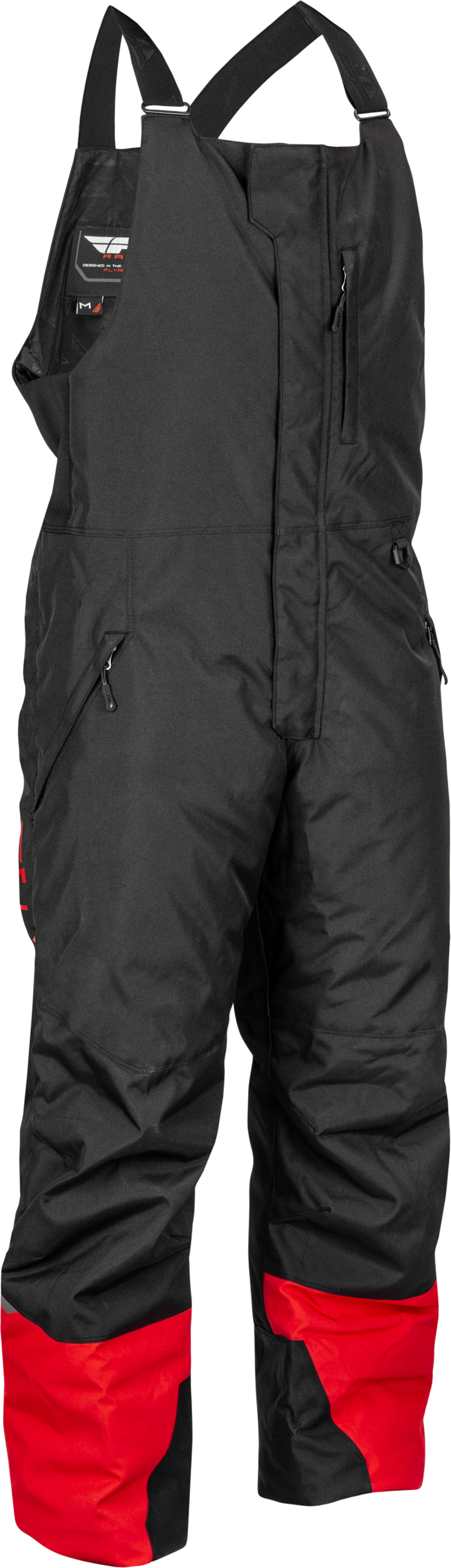Outpost Bib Black/Red Lg - 470-6501L - Fly Racing