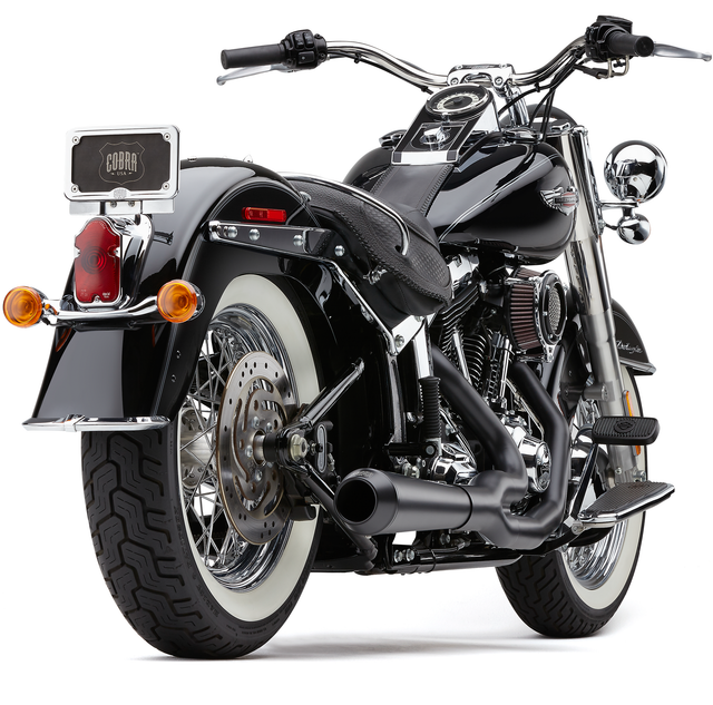 El Diablo 2-1 Black Softail 86-06 - 82-96408 - Cobra